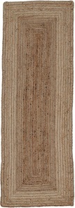 carpetfine Läufer »Nele«, rechteckig, 6 mm Höhe, Wendeteppich 100% Jute, Wohnzimmer