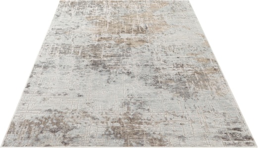 ELLE DECORATION Designteppich »Chameis«, rechteckig, 4 mm Höhe, Weicher Kurzflor Designteppich, Seiden Optik, Wohnzimmer, Schlafzimmer, Robust, Pflegeleicht, Gekettelt