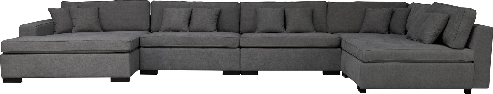 Guido Maria Kretschmer Home&Living, Guido Maria Kretschmer Home&Living Wohnlandschaft »Skara XXL«, Lounge-Sofa XXL mit Federkern-Polsterung, in vielen Bezugsvarianten, auch recycelt, Home affaire Wohnlandschaft »Skara XXL U-Form« Lounge-Sofa XXL mit Federkern-Polsterung, in vielen Bezugsvarianten