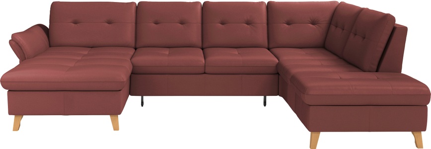 sit&more Wohnlandschaft »Göteborg«, inkl. Sitztiefenverstellung, wahlweise mit Bettfunktion & Bettkasten