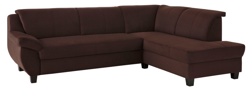 HOME AFFAIRE, Home affaire Ecksofa »Yesterday«, wahlweise mit Bettfunktion, Home affaire Ecksofa »Yesterday zeitlos und elegant, bequeme Armlehnen, L-Form« wahlweise mit Bettfunktion, auch in Cord