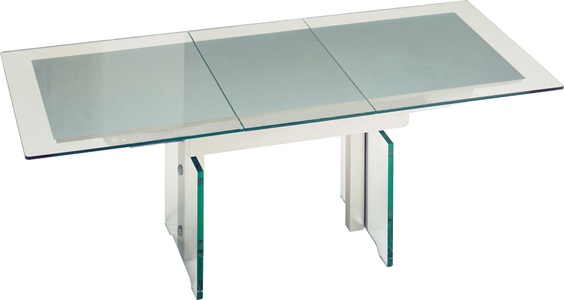 VIERHAUS, Vierhaus Couchtisch, Höhenverstellbar und ausziehbar, Vierhaus Couchtisch »Vardis«, Glas, ausziehbar und höhenverstellbar durch Ilse Mechanik