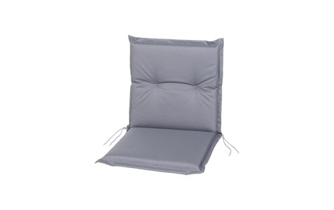 CoCon, COCON Stuhlauflage Niederlehner Outdoor 100 x 50 cm, Grau, Cocon Sitzauflage