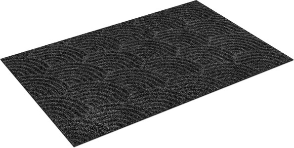 wash+dry, Wash+dry Fußmatte Dune Waves, wash+dry by Kleen-Tex Teppich »Waves«, rechteckig, 8 mm Höhe, In- und Outdoor geeignet, waschbar, Wohnzimmer