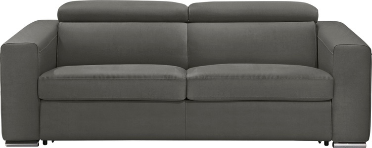 Egoitaliano, Egoitaliano Schlafsofa »Cabiria«, Sofa inkl. Schlaffunktion, Kopfteile verstellbar, mit Metallfüssen, Egoitaliano Schlafsofa »Cabiria, Design und super Sitz- und Liegekomfort« Sofa inkl. Schlaffunktion, Kopfteile verstellbar, mit Metallfüssen