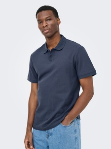 ONLY & SONS, ONLY & SONS Poloshirt "ONSBEN REG SS POLO SHIRT NOOS" Baumwolle, regular fit