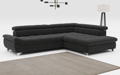 COTTA Ecksofa »Gemini L-Form«, mit Kopfteilverstellung, wahlweise mit Bettfunktion