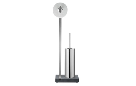 Blomus, Blomus Toilettengarnitur MENOTO, Breite: 200, BLOMUS WC-Garnitur »MENOTO«, aus Edelstahl-Kunststoff