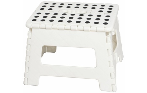 Mayer Bosshardt, Mayer&Bosshardt Klapp-Klick Schemel weiss, Mayer&Bosshardt Klapp-Klick Schemel weiss
