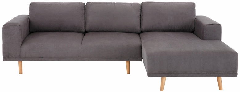 HOME AFFAIRE, Home affaire Ecksofa »Lasse«, im scandinavischen Stil mit Holzfüssen, Home affaire Ecksofa »Lasse L-Form« im scandinavischen Stil mit Holzfüssen