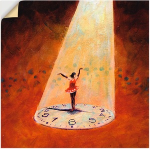 Artland, Artland Wandbild »Im Jetzt sein«, Artland Wandbild »Im Jetzt sein«, Frau, (1 St.), als Leinwandbild, Poster in verschied. Grössen