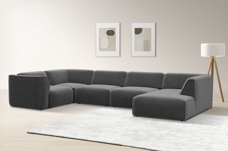 COUCH??, COUCH? Wohnlandschaft »Fettes Polster«, Modulsofa Set, Module einzeln für individuelle Zusammenstellung s. 