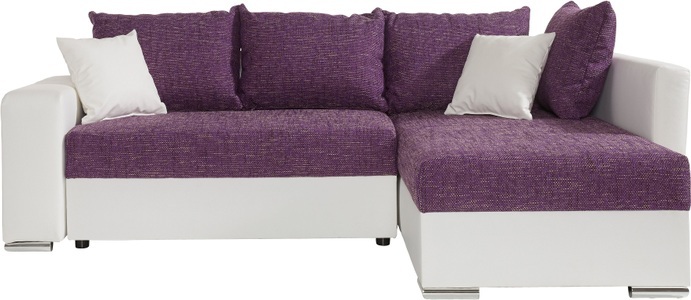 COLLECTION AB, COLLECTION AB Ecksofa, mit Bettfunktion, wahlweise mit Federkern, COLLECTION AB Ecksofa »John L-Form«, Regalarmlehne,Bettfunktion,Bettkasten,Ottomane beiseitig montierbar