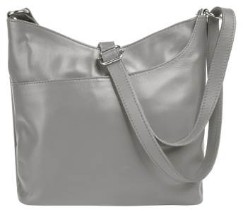 SAMANTHA LOOK, Samantha Look Umhängetasche, echt Leder - Made in Italy, Samantha Look Umhängetasche, echt Leder, Made in Italy