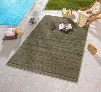 BOUGARI, Teppich, »Lotus«, bougari, rechteckig, Höhe 7 mm, NORTHRUGS Teppich »Lotus«, rechteckig, 7 mm Höhe, In-& Outdoor, Flachgewebe, Modern, Wetterfest, Garten, Wohnzimmer
