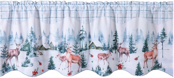 Weckbrodt, Weckbrodt Scheibengardine »Hayo«, (1 St.), Microsatin, Weckbrodt Scheibengardine »Hayo«, (1 St.), Microsatin, Store