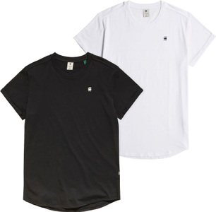 G-Star, G-STAR T-Shirt "Lash 2er Pack" Packung, 2 Stk. aus Baumwolle