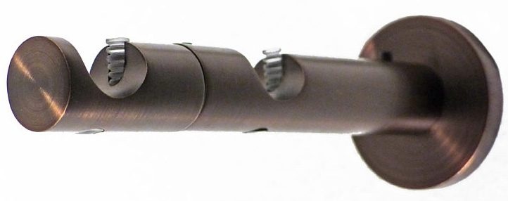 INDEKO, Kombiträger indeko, passend für Vorhangstangen Innenlaufsysteme, indeko Kombiträger Ø 20 mm für Vorhangstangen und Innenlaufsysteme