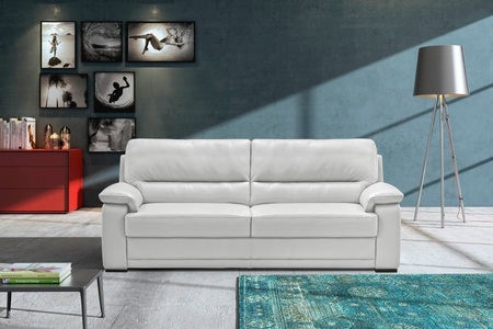 Egoitaliano, Egoitaliano 2,5-Sitzer »Doris«, Egoitaliano 2,5-Sitzer »Doris, modernes Designersofa, Ledersofa mit erstklassiger Sitzqualität«, edle Detailverarbeitung, perfekte Polsterung, aus hochwertigem Leder