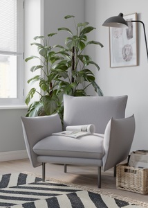 ANDAS, andas Sessel »Stine«, Besonderes Design durch Kissenoptik und Keder, Design by Morten Georgsen, andas Sessel »Stine Cocktailsessel«, Besonderes Design durch Kissenoptik und Keder, by Morten Georgsen