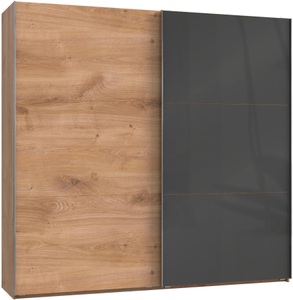 fresh to go, Fresh To Go Schwebetürenschrank »Level«, mit Glastür, Wimex Schwebetürenschrank »Level by fresh to go«, mit jeweils einer Glastür