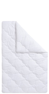undefined, Traumecht Kunstfaserbettdecke »Mondschein«, normal, Füllung Polyester, Bezug Polyester oder antibakteriellen Microfaser, (1 St.), Bettdecke (warm) mit Microfaserbezug wurde von Hohenstein mit Klimakomfort 