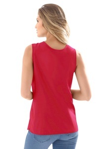 Classic Basics Top mit Seitenschlitzen