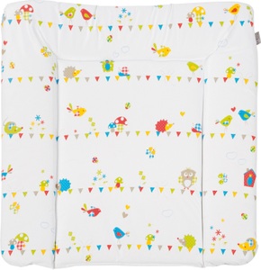 Roba, roba Wickelauflage 75x73 cm aus Folie Waldhochzeit - bunt, roba® Wickelauflage »Soft, Waldhochzeit«