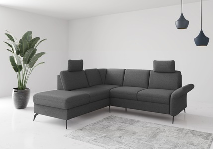 Home affaire Ecksofa »Rochelle«, wahlweise mit Bettfunktion, Bettkasten und Armteilverstellung