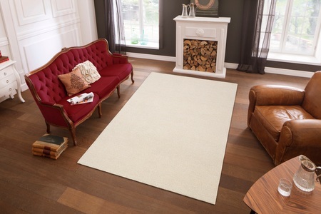 THEKO EXKLUSIV, Wollteppich, »Janne«, Theko Exklusiv, rechteckig, Höhe 14 mm, handgetuftet, THEKO Wollteppich »Janne, Berber Teppich, Wolle, meliert, handgearbeitet«, rechteckig, 20 mm Höhe, handgetuftet, Wohnzimmer, Schlafzimmer, Esszimmer