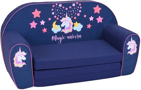 Knorrtoys, Knorrtoys Kindersofa Mint mit Geo, 