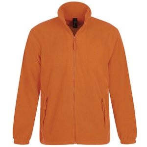 SOL's, SOLS Fleecejacke »Herren Outdoor Fleece Jacke North«, SOLS - Outdoor Fleece Jacke North, für Herren, Orange, Größe XL