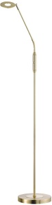 LIVIQUE, Stehlampe Marcel, Fischer & Honsel Led-stehleuchte , 40109 Dent , Messingfarben , Metall, Glas , 150 cm , Farbtemperaturwechsler , 003151060705
