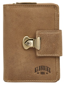 Klondike 1896, Klondike 1896 Geldbörse, Kreditkartenfächer, Klondike 1896 Geldbörse, echt Leder