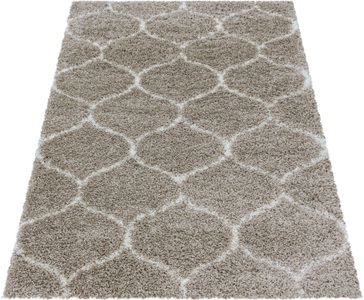 Ayyildiz Teppiche, Ayyildiz Teppiche Hochflor-Teppich »SALSA 3201«, rechteckig, 50 mm Höhe, Wohnzimmer, Ayyildiz Teppiche Hochflor-Teppich »SALSA 3201«, rechteckig, 50 mm Höhe, Wohnzimmer