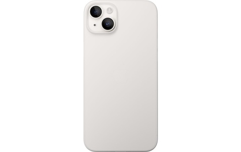 Sonstige Marke, Nomad - iPhone 14 Plus Hardcase Hülle Super Slim (NM01294085) - Transparent (Matt), Nomad Back Cover Super Slim Case iPhone 14 Plus Weiss