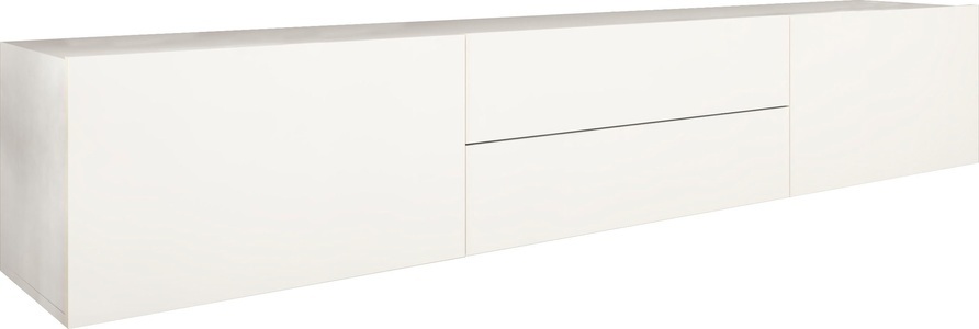 borchardt Möbel, borchardt Möbel Lowboard »Sophia«, Breite 200 cm mit 2 Klappen und 2 Schubkästen, stehend und hängend, borchardt Möbel Lowboard »Sophia« Breite 200 cm mit 2 Klappen und 2 Schubkästen, stehend und hängend
