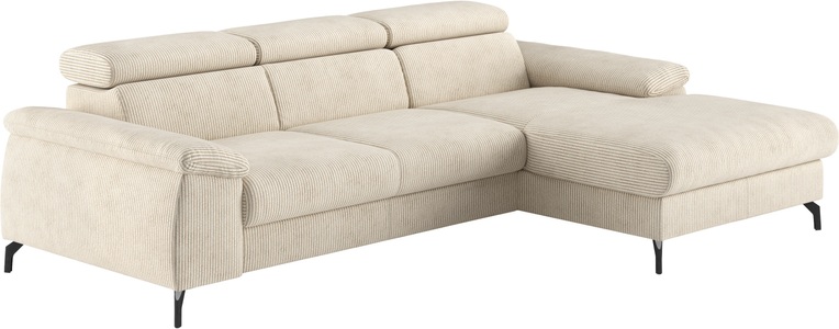 COTTA Ecksofa »Kitty L-Form«, Modern, L-Form, Bodenfreiheit 12,5 cm