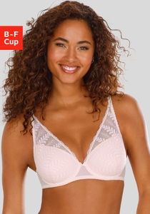 LASCANA Schalen-BH »Amira«, mit Spacer-Schalen und modischem High-Apex Schnitt, Dessous