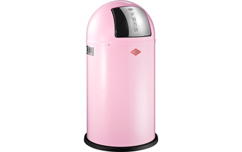 Wesco, Wesco Abfalleimer Pushboy 50 l, Pink, 