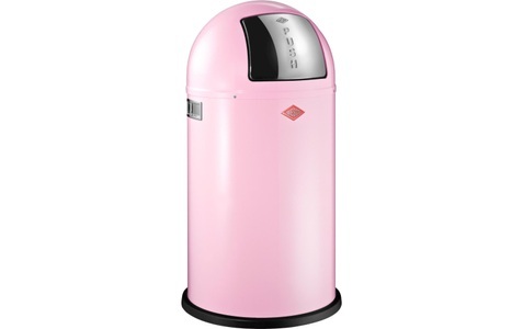 Wesco, Wesco Abfalleimer Pushboy 50 l, Pink, 