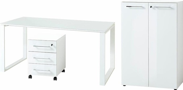 Germania, GERMANIA Büro-Set »GW-Monteria« (Set, 3-tlg), GERMANIA Büromöbel-Set »GW-Monteria«, (Set, 3 tlg.)