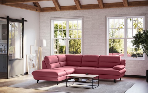 COTTA Ecksofa »Pike L-Form« Zeitloses Design