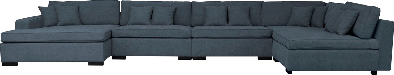 Guido Maria Kretschmer Home&Living, Guido Maria Kretschmer Home&Living Wohnlandschaft »Skara XXL«, Lounge-Sofa XXL mit Federkern-Polsterung, in vielen Bezugsvarianten, auch recycelt, Home affaire Wohnlandschaft »Skara XXL U-Form« Lounge-Sofa XXL mit Federkern-Polsterung, in vielen Bezugsvarianten