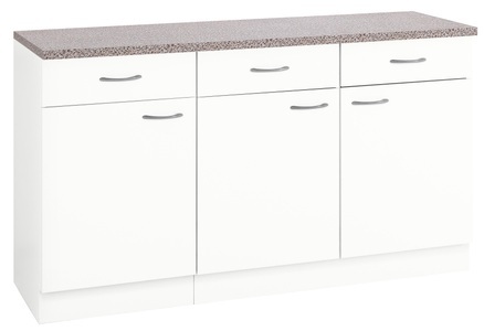 wiho Küchen, wiho Küchen Unterschrank »Kiel«, 150 cm breit, wiho Küchen Unterschrank »Kiel«, 150 cm breit