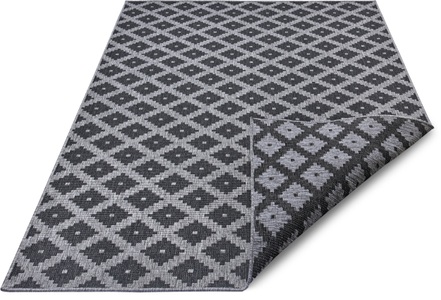 NORTHRUGS, NORTHRUGS Teppich »Nizza«, rechteckig, 5 mm Höhe, In-und Outdoor geeignet, Wohnzimmer, Balkon, Terrasse, Garten, Robust, Pflegeleicht, Flachgewebe, Wendbar, NORTHRUGS Teppich »Nizza Wendeteppich«, rechteckig, 5 mm Höhe, In-& Outdoor, Wetterfest, Balkon, Läufer, Wohnzimmer, Wasserfest