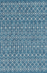 Myflair Möbel & Accessoires, Myflair Möbel & Accessoires Teppich »Outdoor Crosses«, rechteckig, 4 mm Höhe, In- und Outdoor geeignet, ideal im Wohnzimmer & Schlafzimmer, Myflair Möbel & Accessoires Teppich »Outdoor Crosses Lagerräumung«, rechteckig, 4 mm Höhe, Flachgewebe, Rauten Muster, In- und Outdoor geeignet