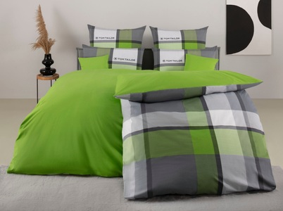 TOM TAILOR HOME Bettwäsche »Lenny in Gr. 135x200 oder 155x220 cm«, mit GRATIS-Zugabe: Kissenhülle