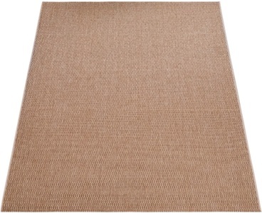 PACO HOME, Paco Home Teppich »Waregem 624«, rechteckig, Flachgewebe, Uni Farben, In- und Outdoor geeignet, Wohnzimmer, Paco Home Teppich »Waregem 624«, rechteckig, 4 mm Höhe, Flachgewebe, Sisal-Optik, Uni Farben, In- und Outdoor geeignet