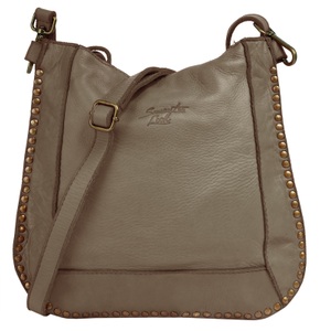 SAMANTHA LOOK, Samantha Look Umhängetasche, Samantha Look Umhängetasche, echt Leder, Made in Italy